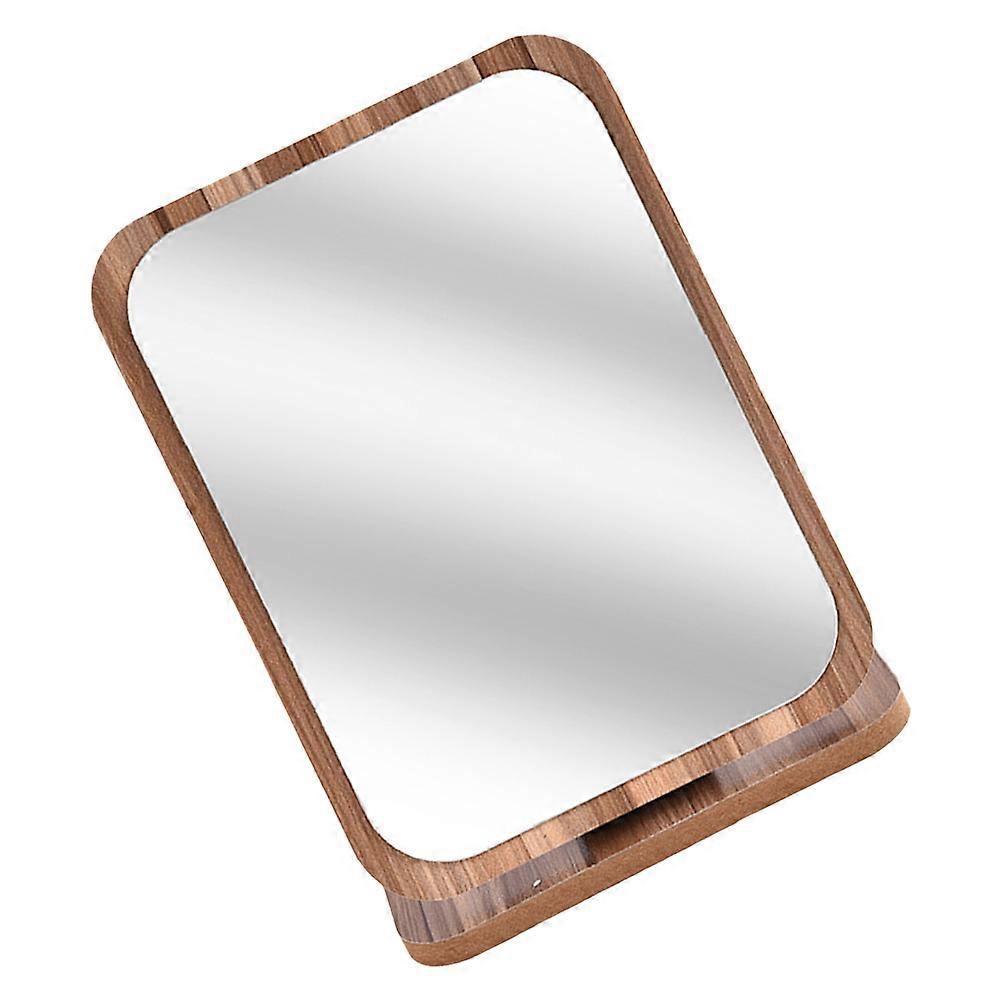 Rotatable Folding Tabletop Makeup Mirror for Women – Portable Vanity Mirror with HD Reflective Surface