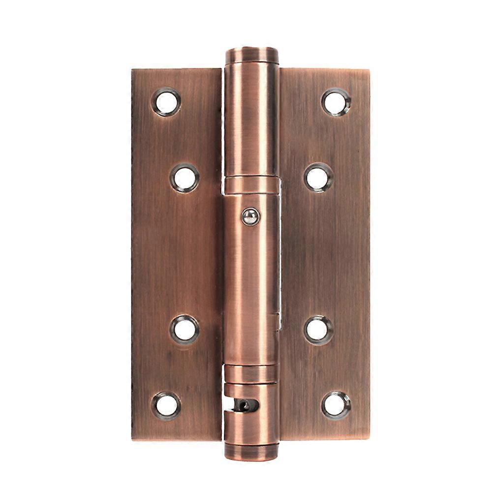 Automatic Close Door Hinge Durable Heavy Duty Automatic Self Closing Spring Hinges Stainless Steel Door Hinge Red Smooth Door Closing Action 1Pcs