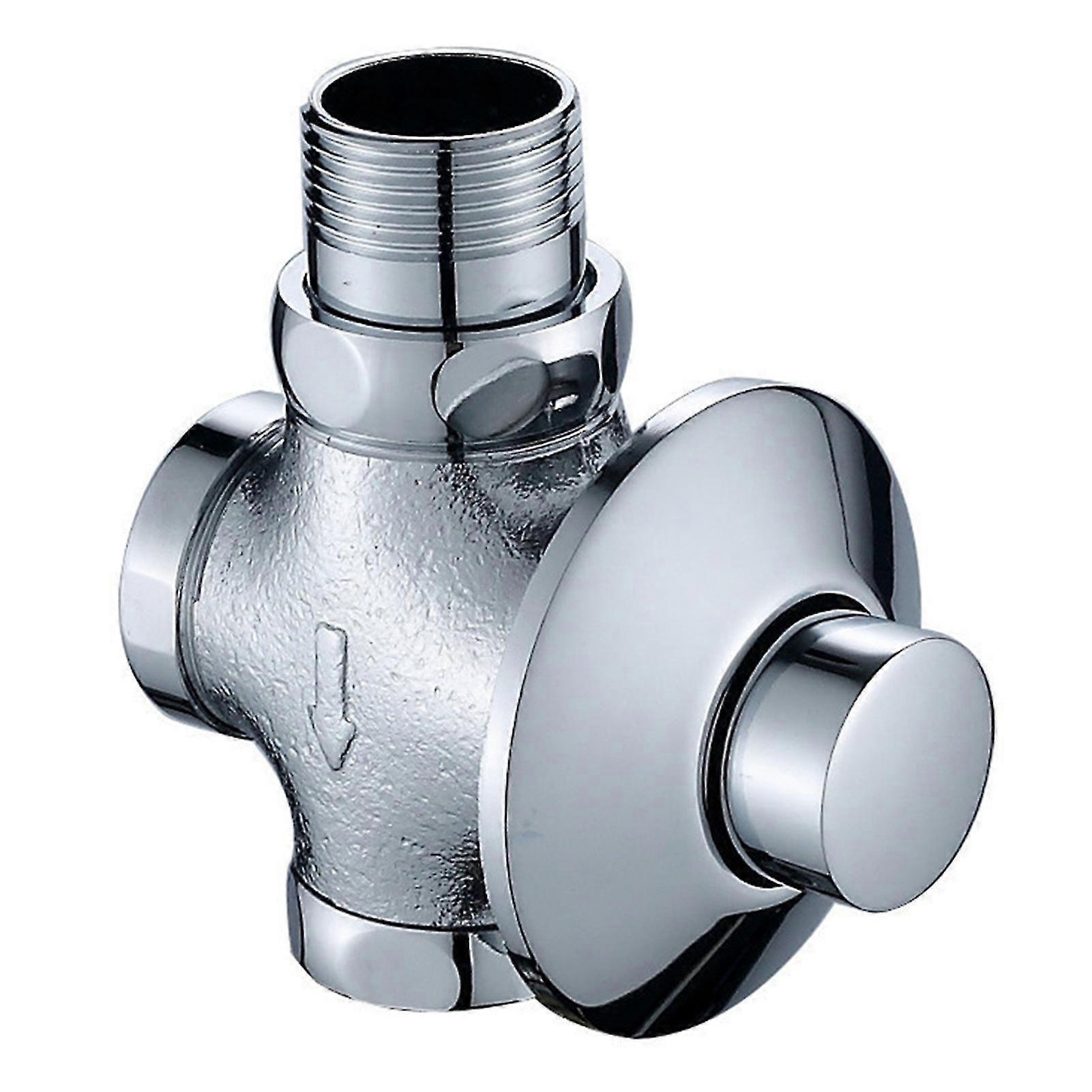 Self-closing flush valve for Aquaflush with press button