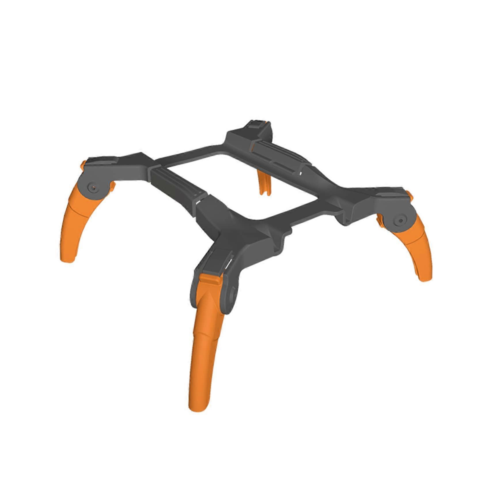 32mm Foldable Landing Gear Spider Feet Stand Built In Riser Guard Bracket Orange for Mini 2/SE/Mavic Mini Drone
