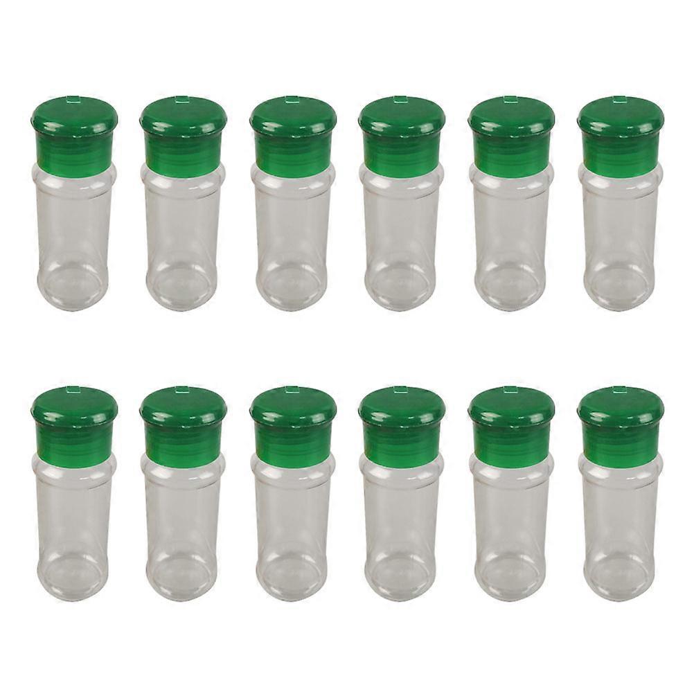 Plastic Spice Jar Seasoning Dispenser For Dining Table Space Saving 24Pack