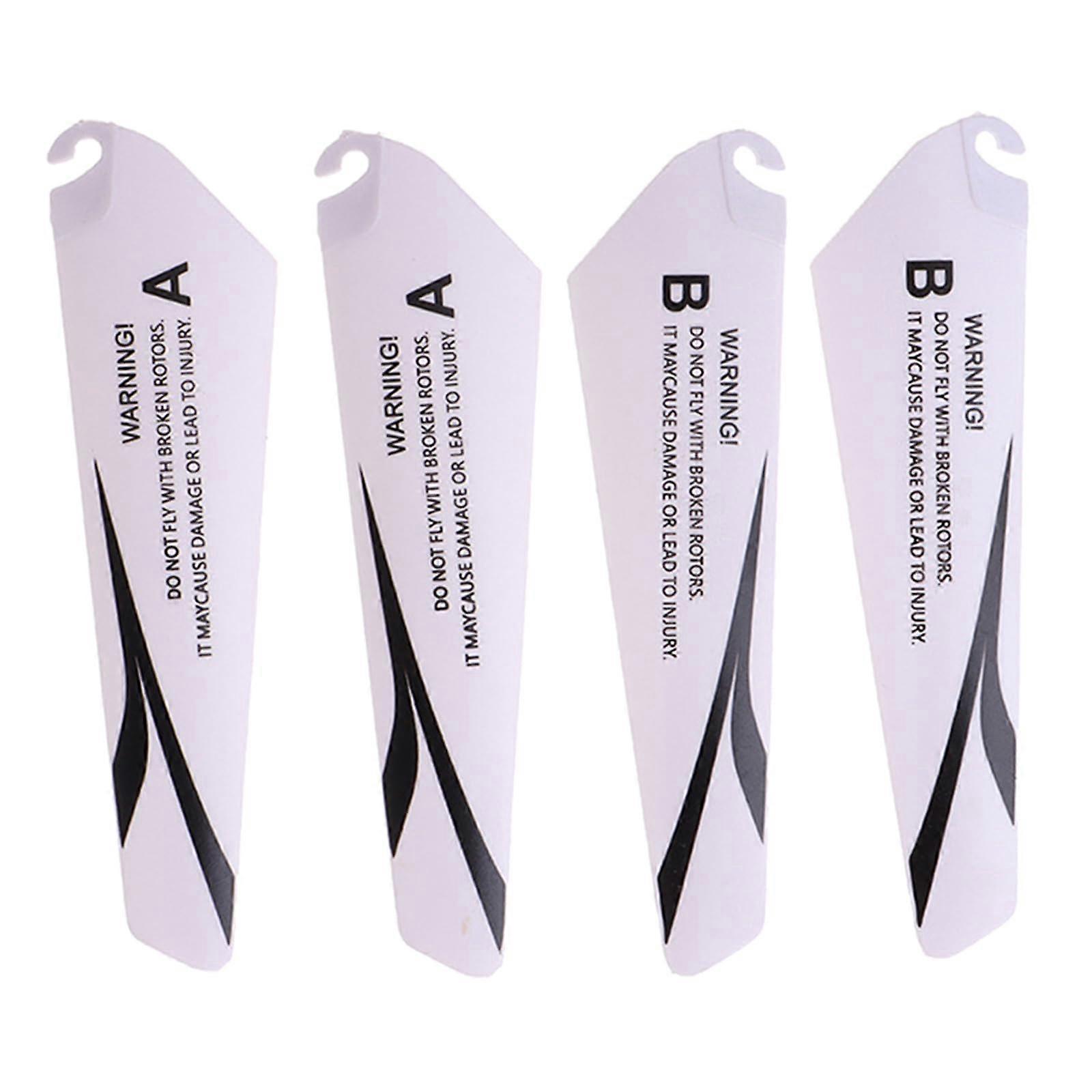 9 Cm Propeller For Copter Lightweight A B Fan Paddle Propeller Set Black For Remote Control Helicopter Aircraft