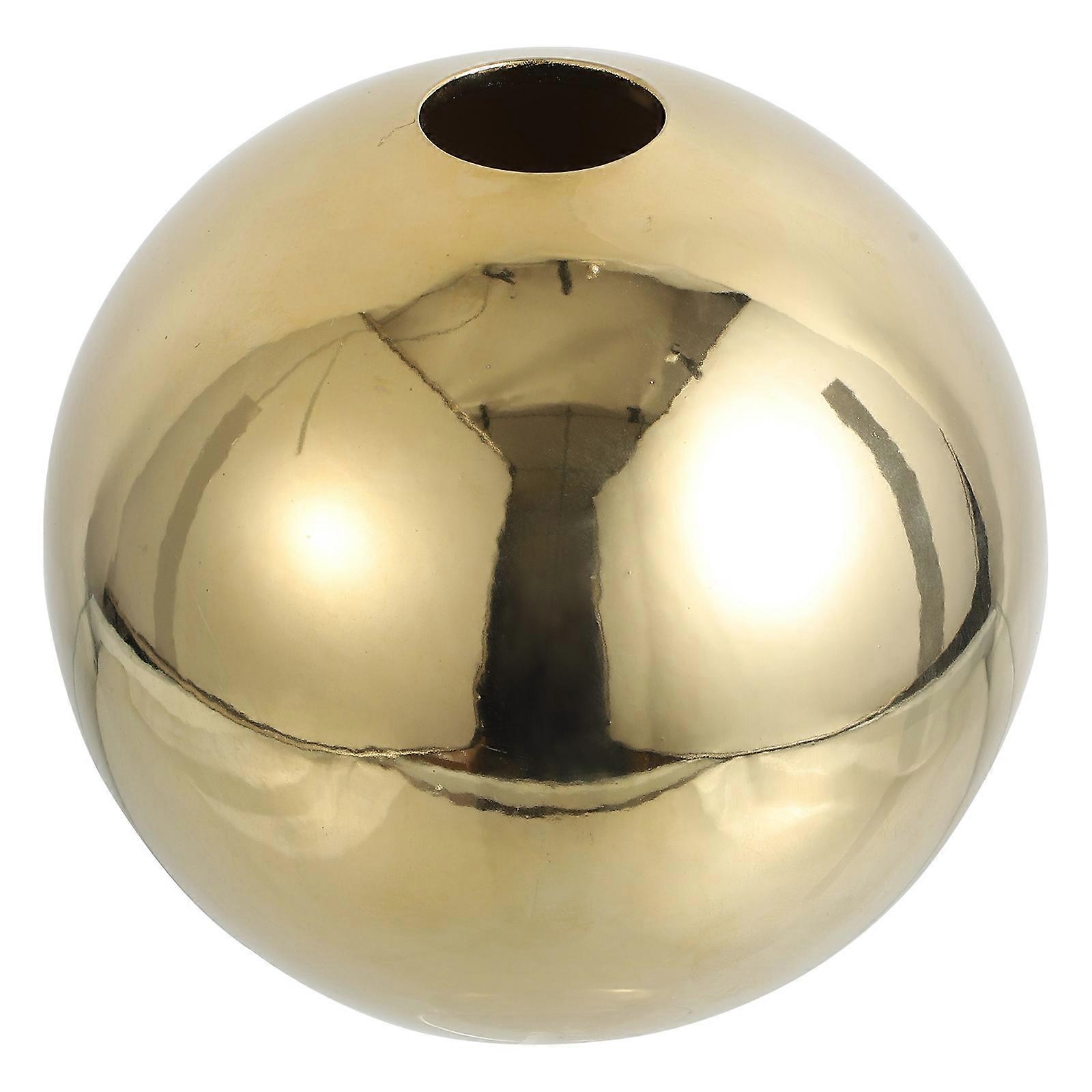 Ceramic Vase in Ball Shape for Office Desktop and Living Room Decorative Use