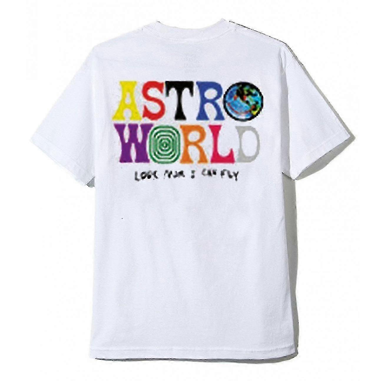 Graphic tee for Astroworld collection - Look Mom I Can Fly
