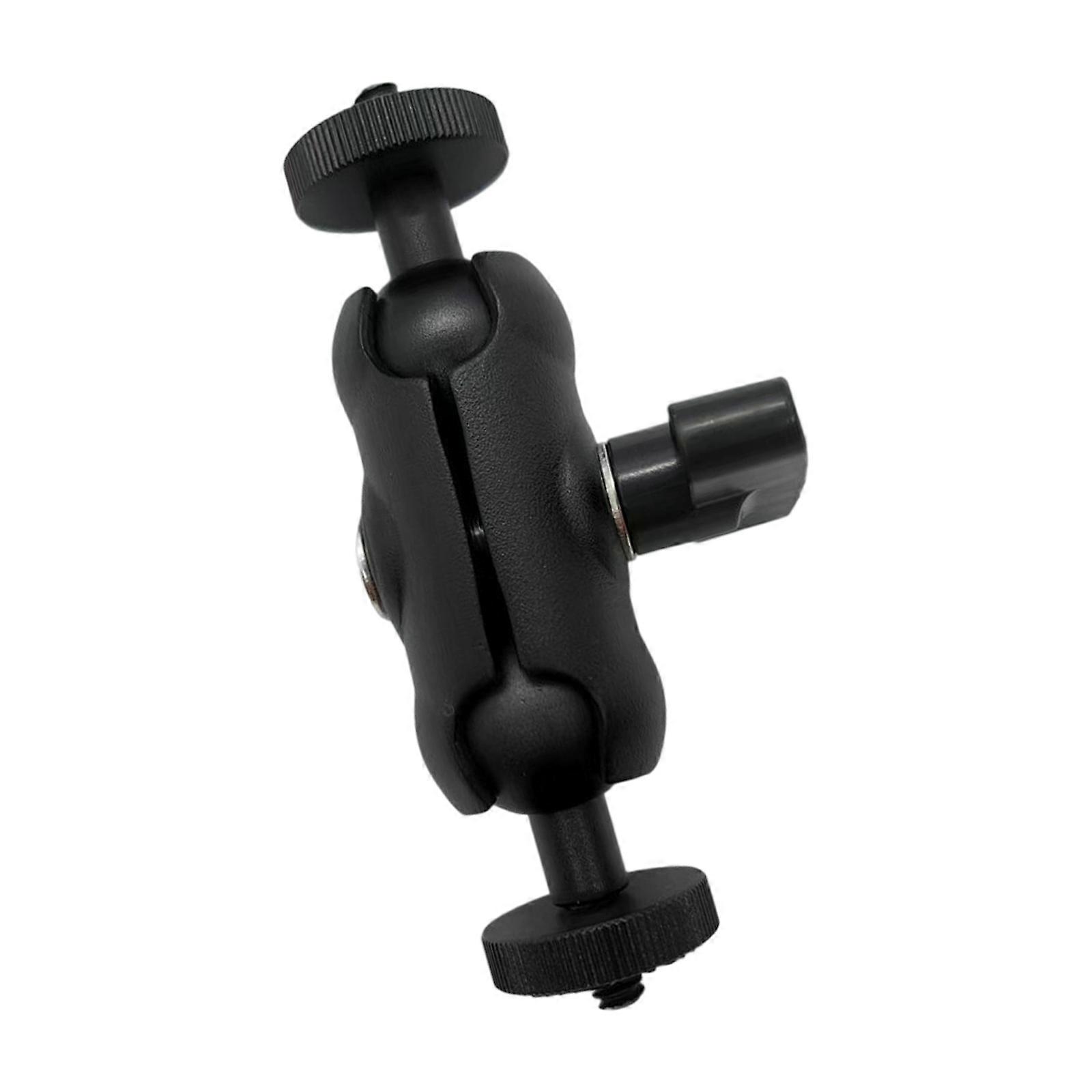 Multifunctional Aluminum 1/4 Screw Adapter For Photography Camera Light Tripod Adjustable Angled Bracket Microphone Multicolor