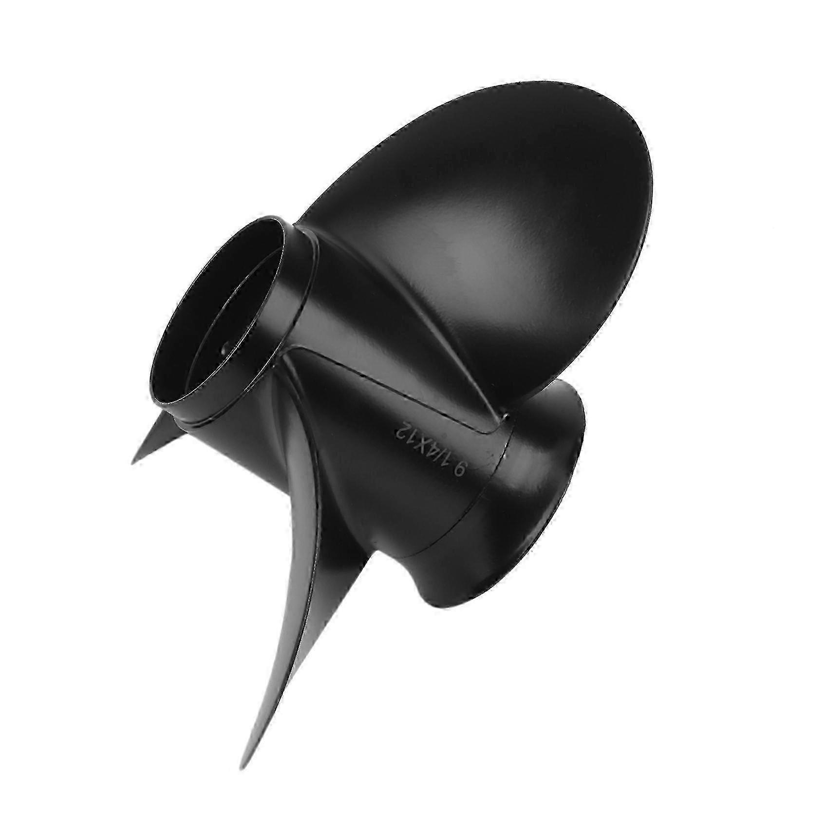 An Aluminum 9 1/4 X 12 Propeller (58100-89L50-019) with a 10 Tooth Spline for Suzuki DF99B, DF15A, and DF20A Outboard Engines