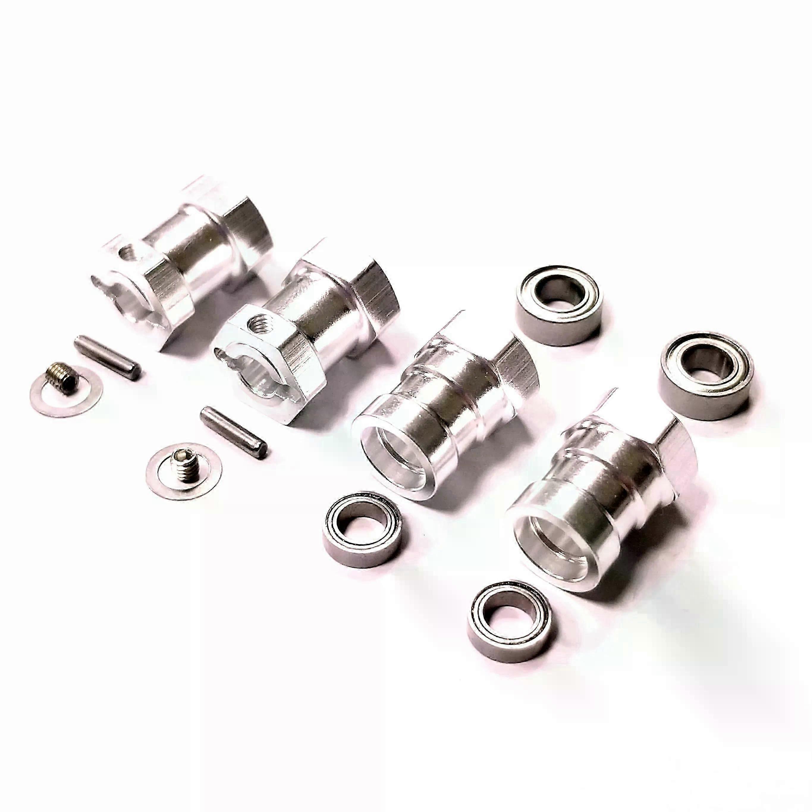 Axial Racing Hex Hub Set Neu 4pcs Aluminum 12mm locking Hub Fit For tamiya CW-01 Chassis