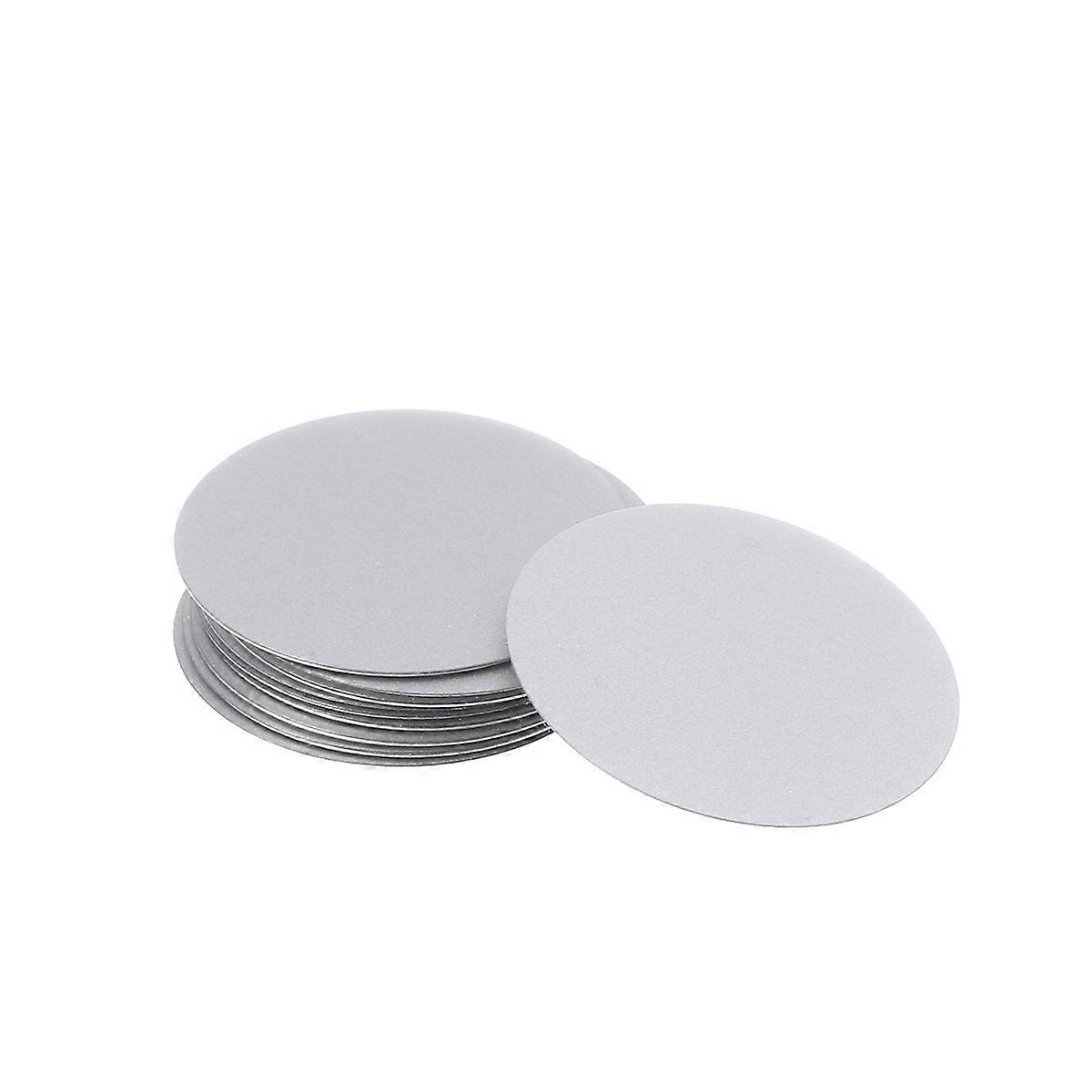 Iron Sheet Plate Magnetic Attachment Device Mounting Smartphone Tablet 4cm Diameter 0.1cm Thickness 10Pcs