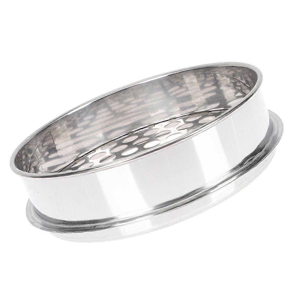 Stainless Steel Blueberry Grading Sieve for Home Use Round Hole Sieve 7.87 Inches