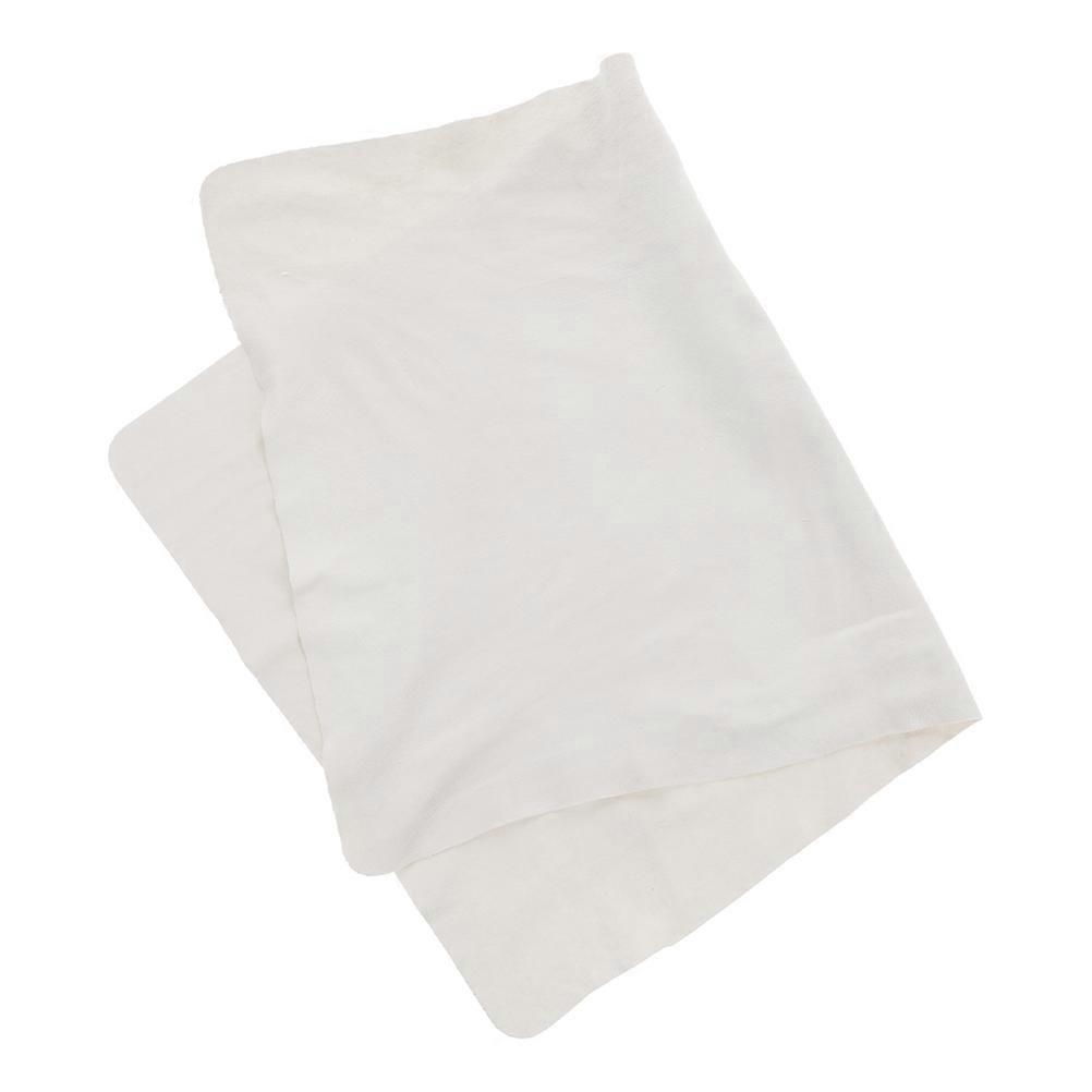 Chamois Car Cleaning Cloth Soft and Comfortable High Absorbency Thickened White Towel for Car Use 30x20 Inches