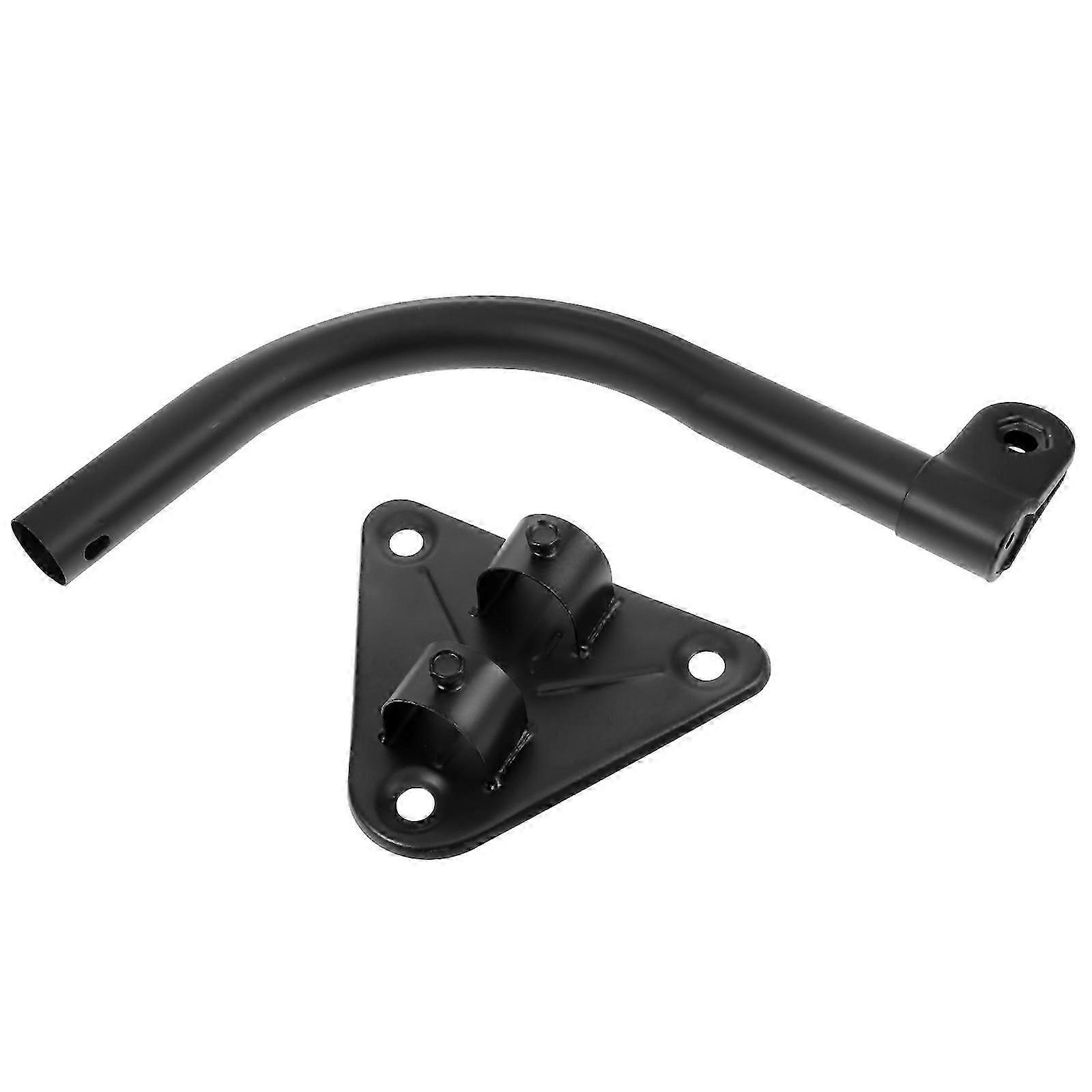 Fan Mounting Wall Fan Hanging Bracket Home Use Black 32.00X28.00X17.00CM Stabilization 1Set-Good