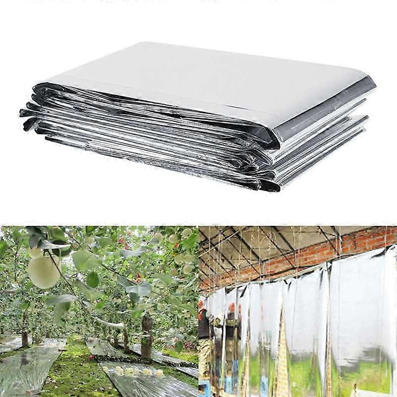 210 X 120cm Silver Plant Reflective Film Garden Greenhouse Grow Light Accessories First Aid Insulation Blanket