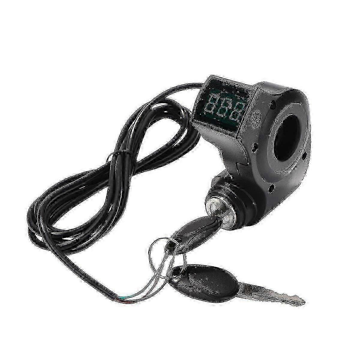 Universal Ignition Lock Key Cylinder Starter Switch Lock Replacement for Electric Scooters YVL