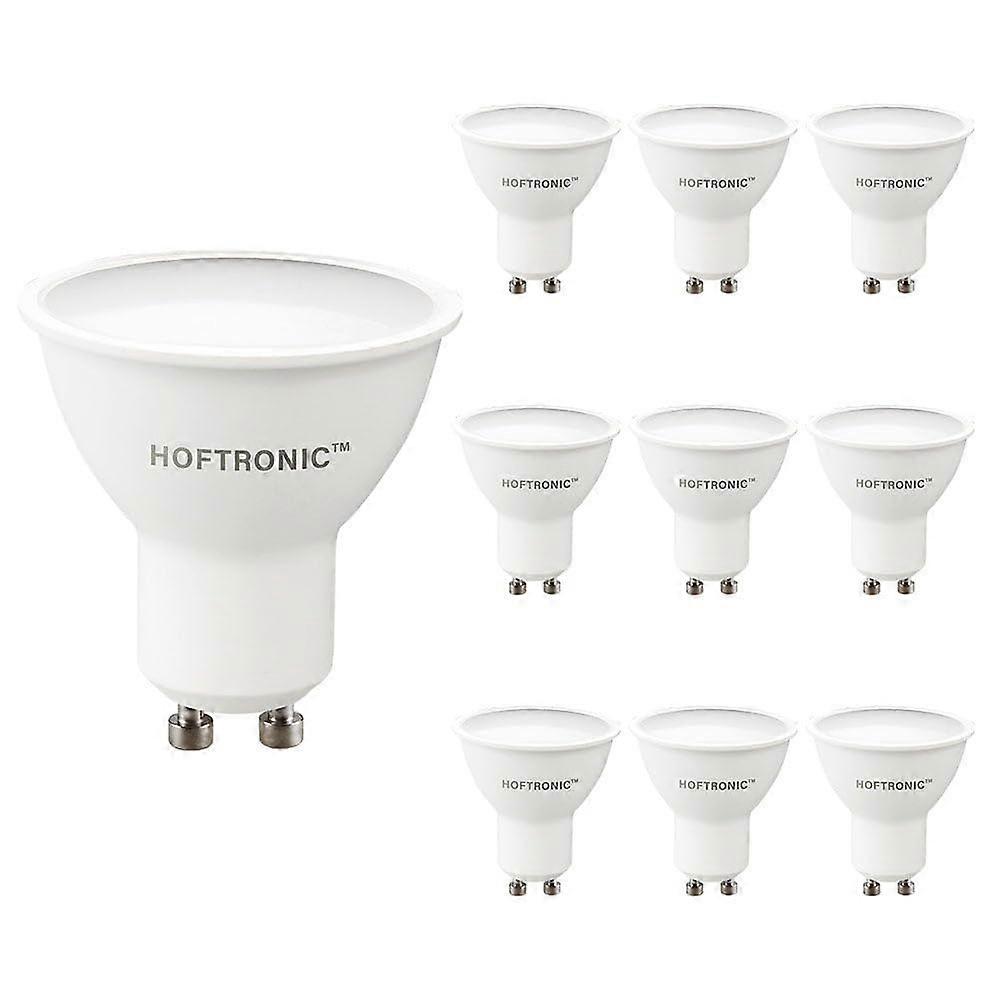 10x GU10 LED Spotlight 4.5W 400Lm 110° 4000K Dimmable
