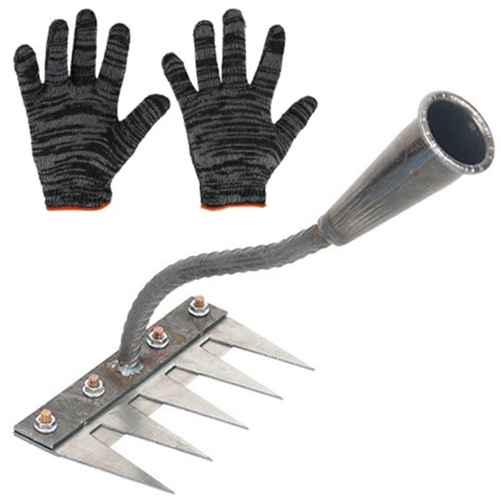 Weeding Hoe Rake Lightweight Ergonomic Weeding Tool for Planting Weeding