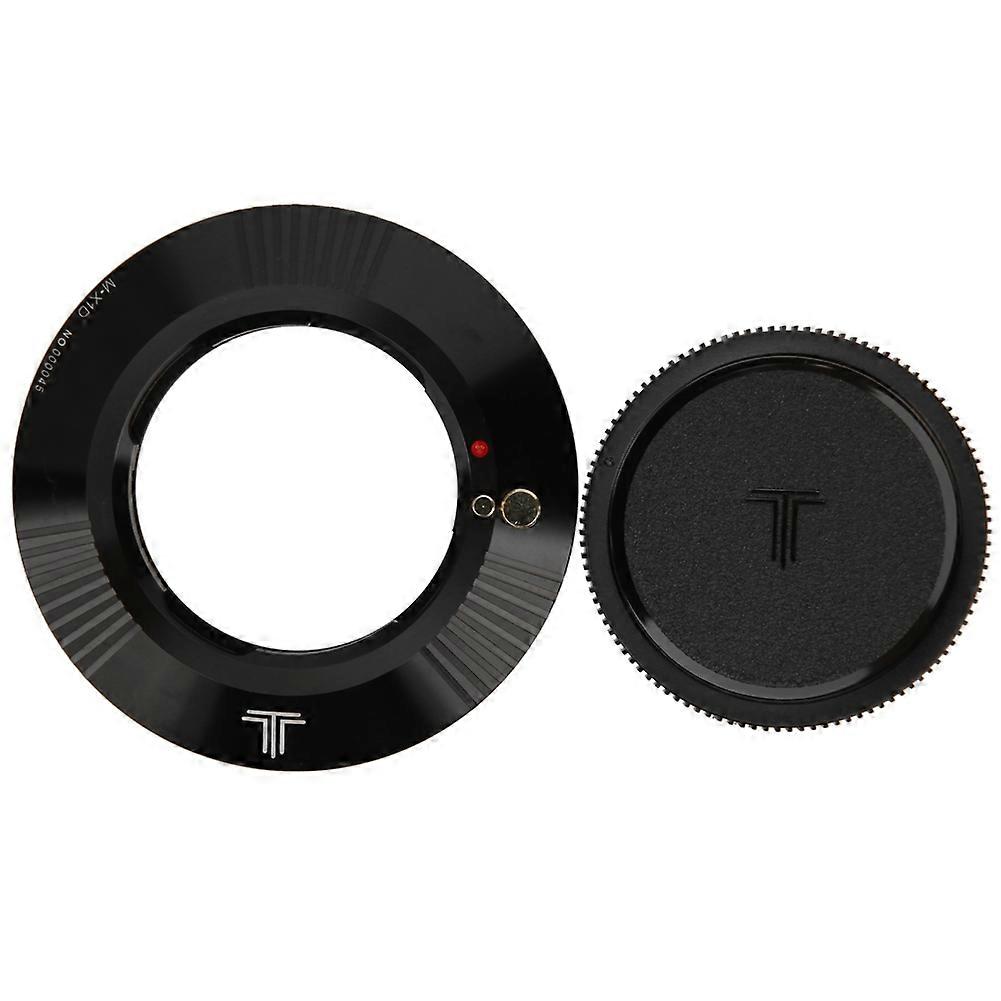 Bague d’adaptation d’objectif MX1D pour objectif à monture M Leica pour appareil photo Hasselbald X1D X1DII