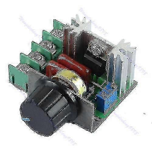 Ac 220v 2000w Scr Voltage Regulator Dimming Dimmers Speed Controller Thermostat
