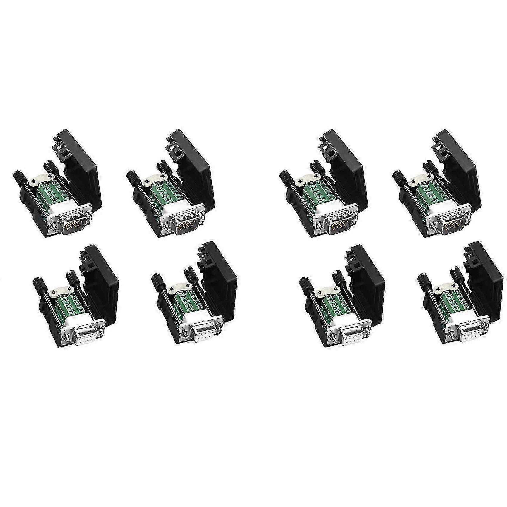 DB9 Solderless RS232 D-SUB Serial to 9Pin Port Terminal Male Female Adapter Connector Breakout Boar 2025