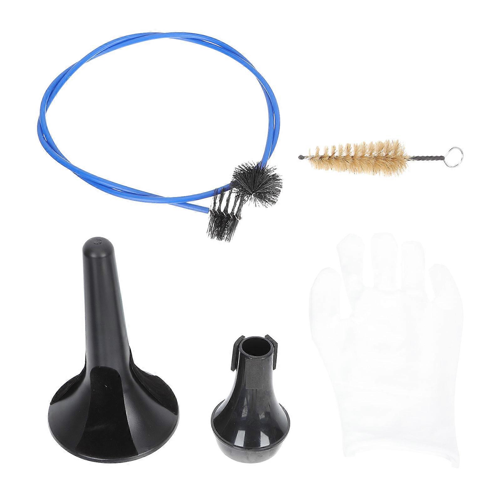 Trumpet Cleaning Brush Set Double-End Multifunctional Maintenance Tool Assorted Color 1 Set