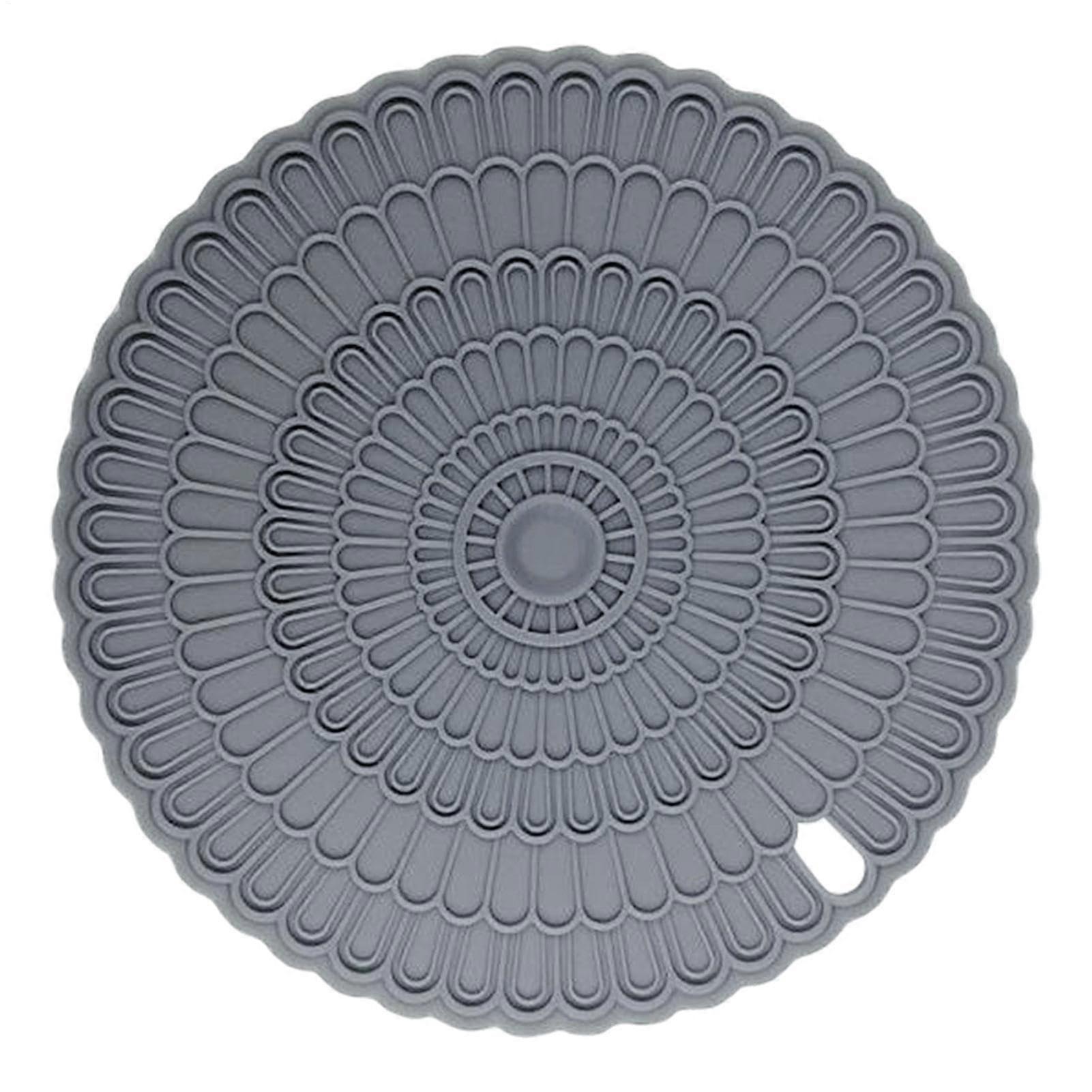 Cookware Protection Mat Silicone Hot Pad for Induction Cookers Non-Stick Barrier Heat Resistant Mat for Electric Hobs