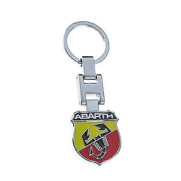 Car Keyring for Abarth 500e , Key Ring with , Keyring