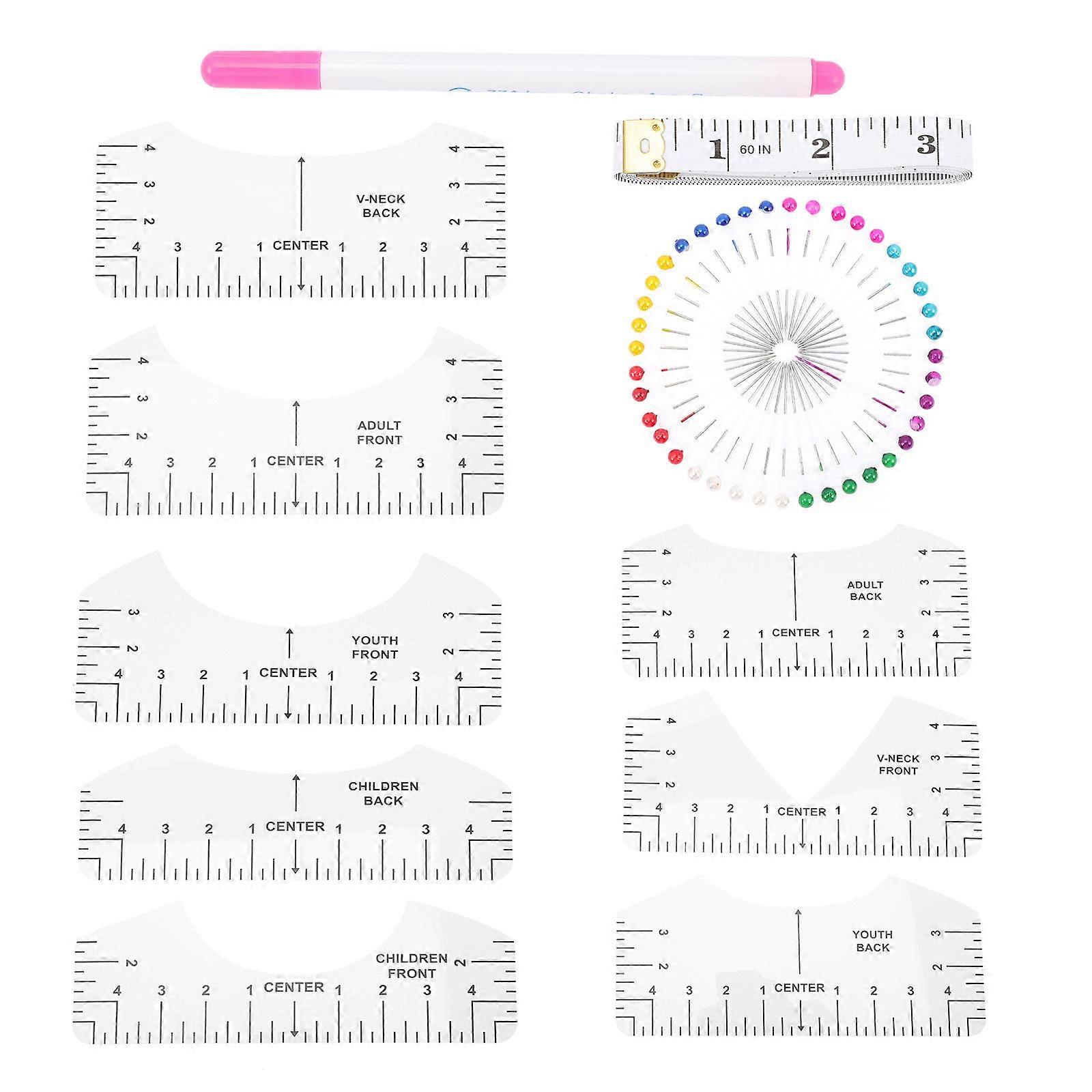 Alignment Ruler for T-Shirts, Easy to Operate, Performance