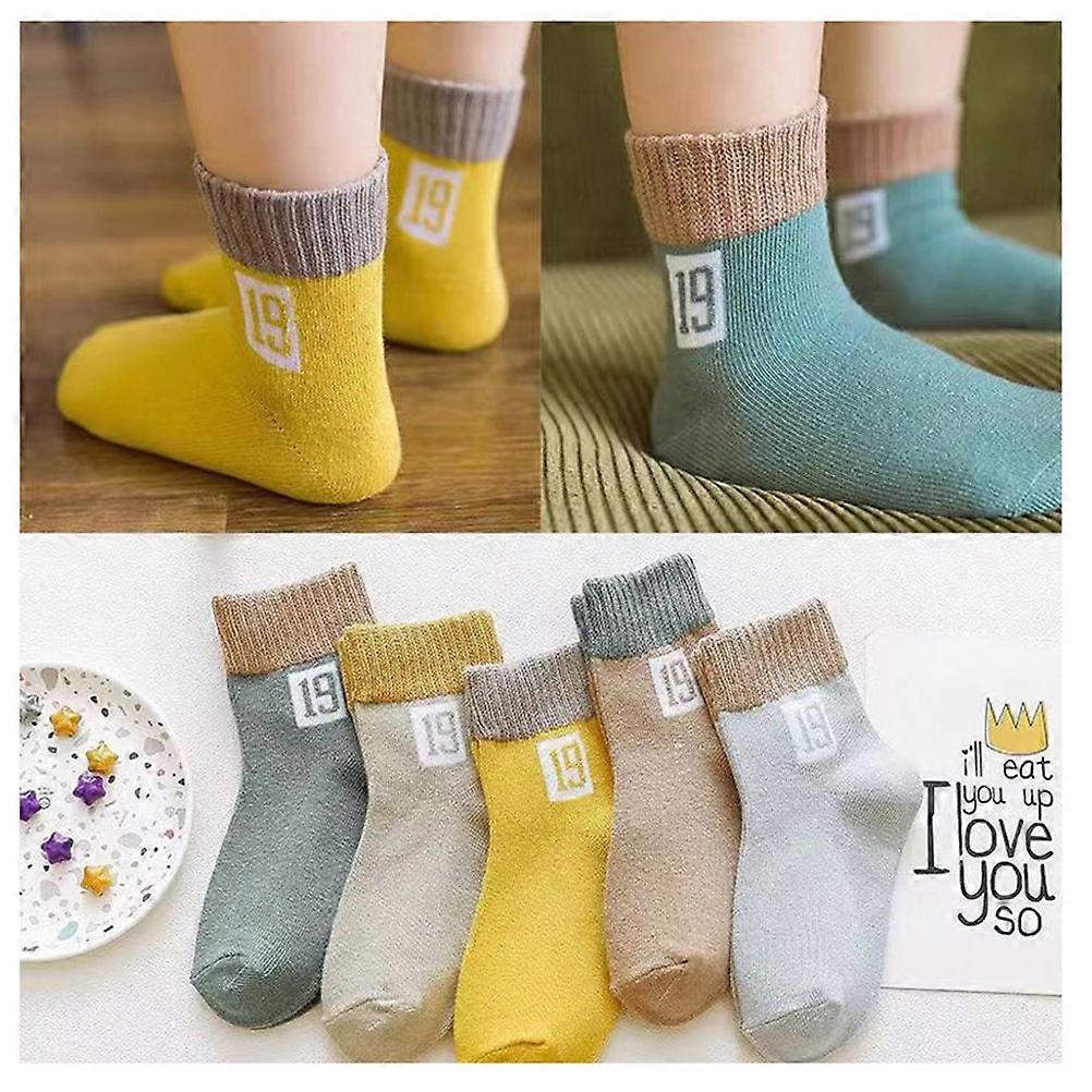 Infant Socks, Durable Elastic Design for Comfortable All-day Use