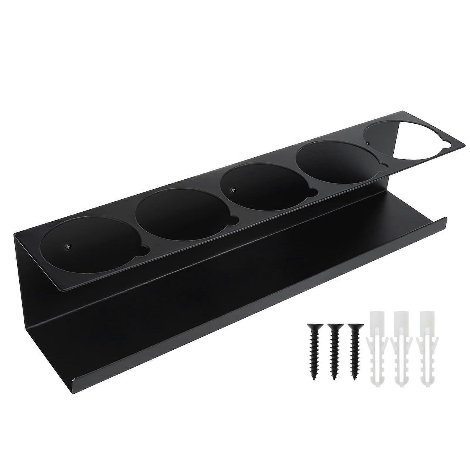 Spray Box Holder  Lubricant Storage Rack, Space Saving Design Workshop  Wall Mount, Modernized Insertion, Easy Place and Remove Bottles, Maximize