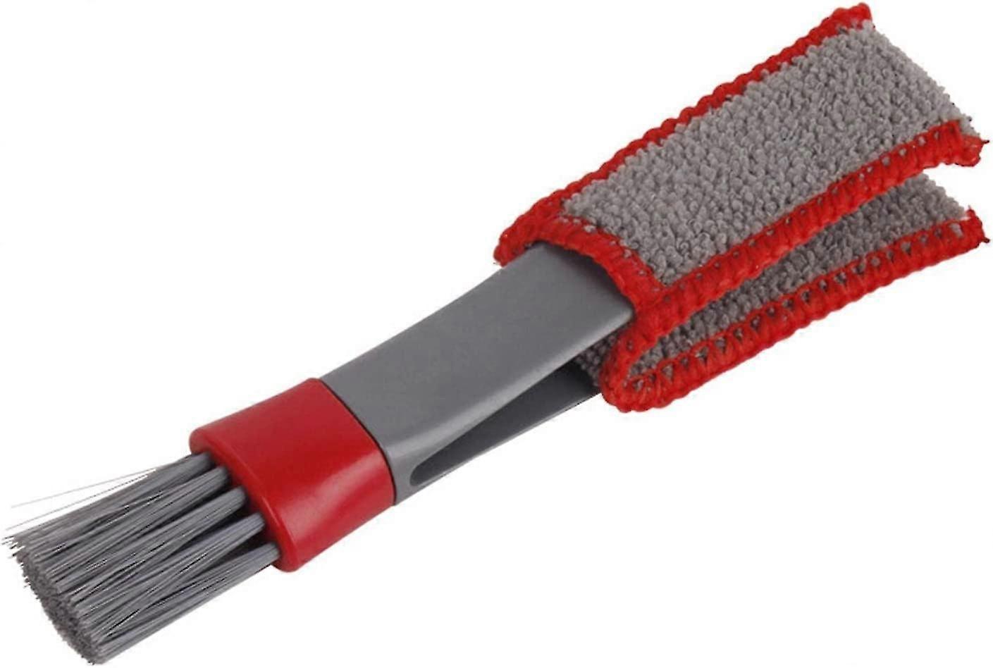 Detailing Brush with Detachable Dual Head Auto Detailing Brush for Air Conditioner Shutter Keypad Cleaning Tool for Air Vent Dashboard Keypad Blinds