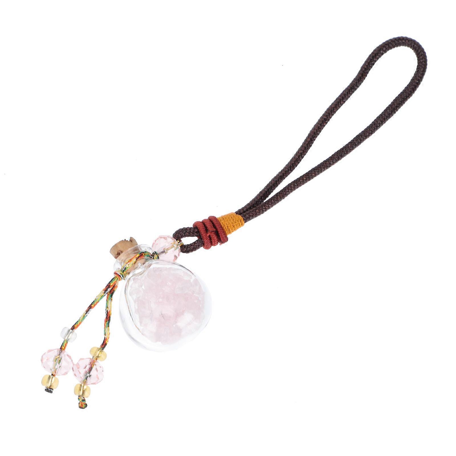 1pc Car Interior Hanging Perfume Bottle Pendant