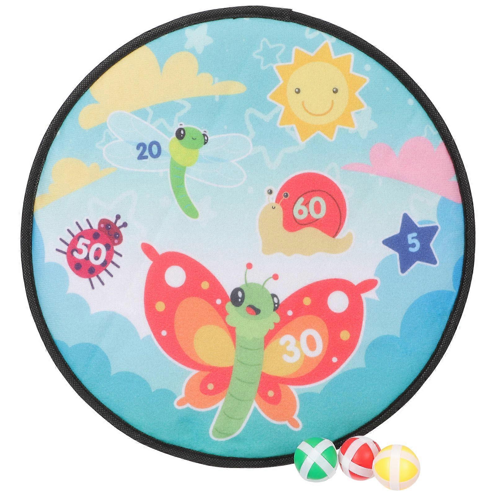 Sticky Balls Board Game 1 Set Perfect for Kids and Dart Enthusiasts Suitable for Outdoor Use Crafted with Fabric