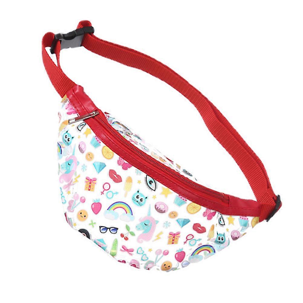 Waterproof Waist Pouch Fashion Chest Bag Storage For Small Items Rectangular 1Pack