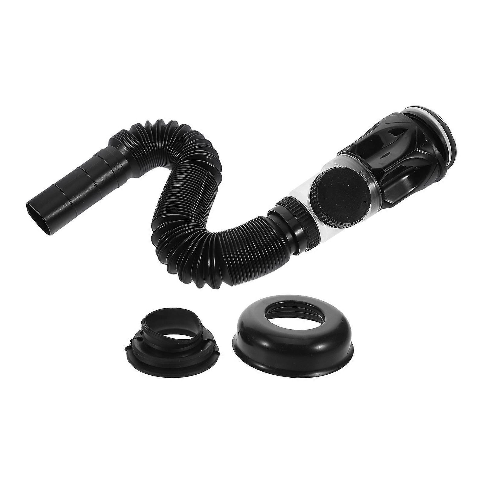 Flexible Basin Sink Drain Hose Kit For Daily Use In Kitchen And Bathroom 24X7.2X7.2CM Leak-Proof Performance 1 Set
