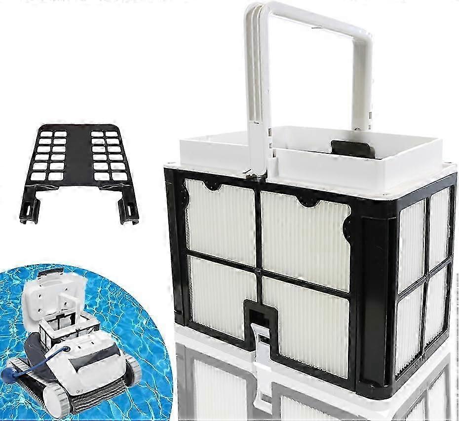 2025 Ultrafine Filter Basket 9991460-R1 Compatible Dolphin Robot Pool Cleaner S50 S100 Active 10 15 Echo T15 T25 Dx3 Cc E20 E10 Ultrafine Filter Baske
