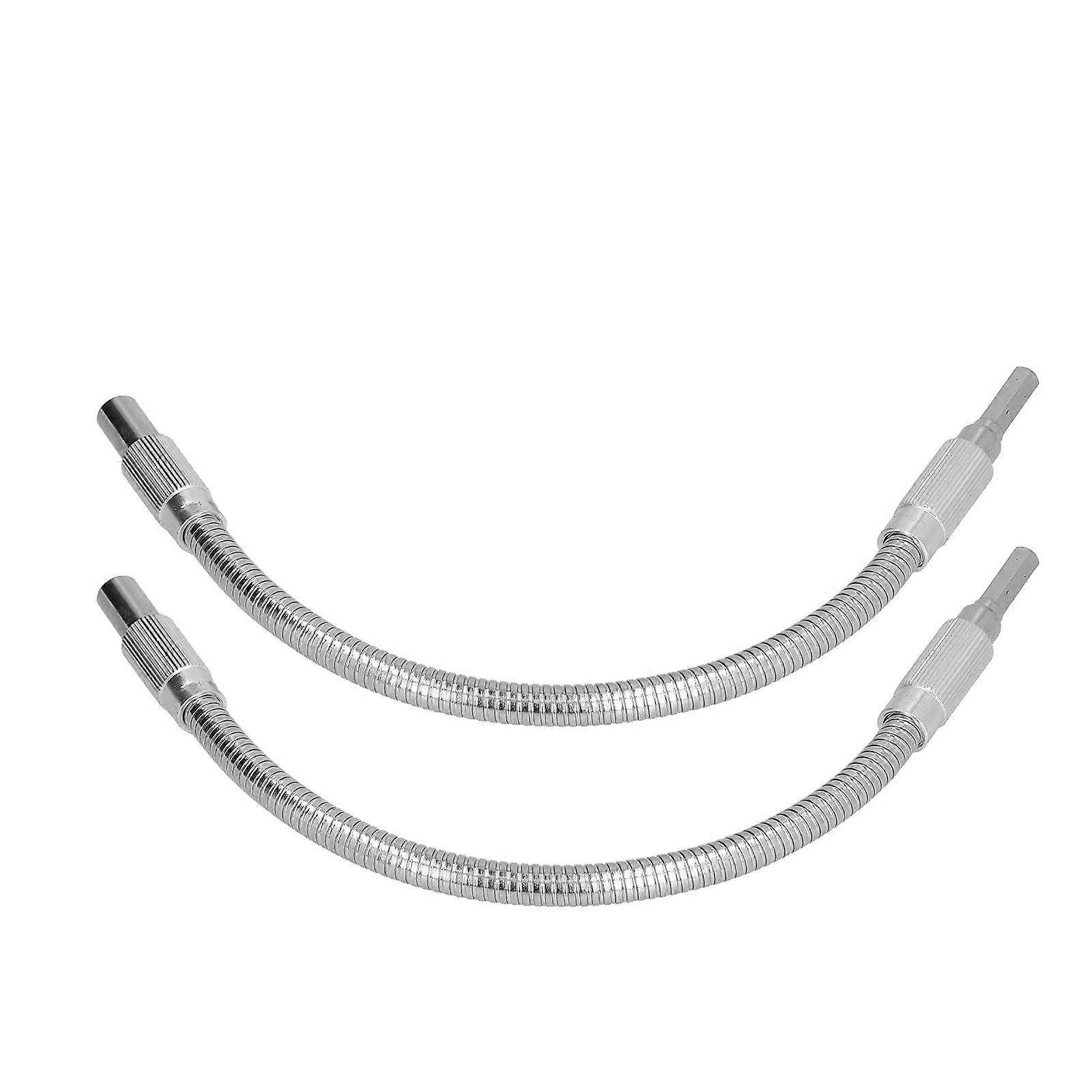 Electric Drill Flexible Shank Pack of 2 Magnetic Alloy Hex Shank Rust Resistant Screwdriver Bit for Power Tools