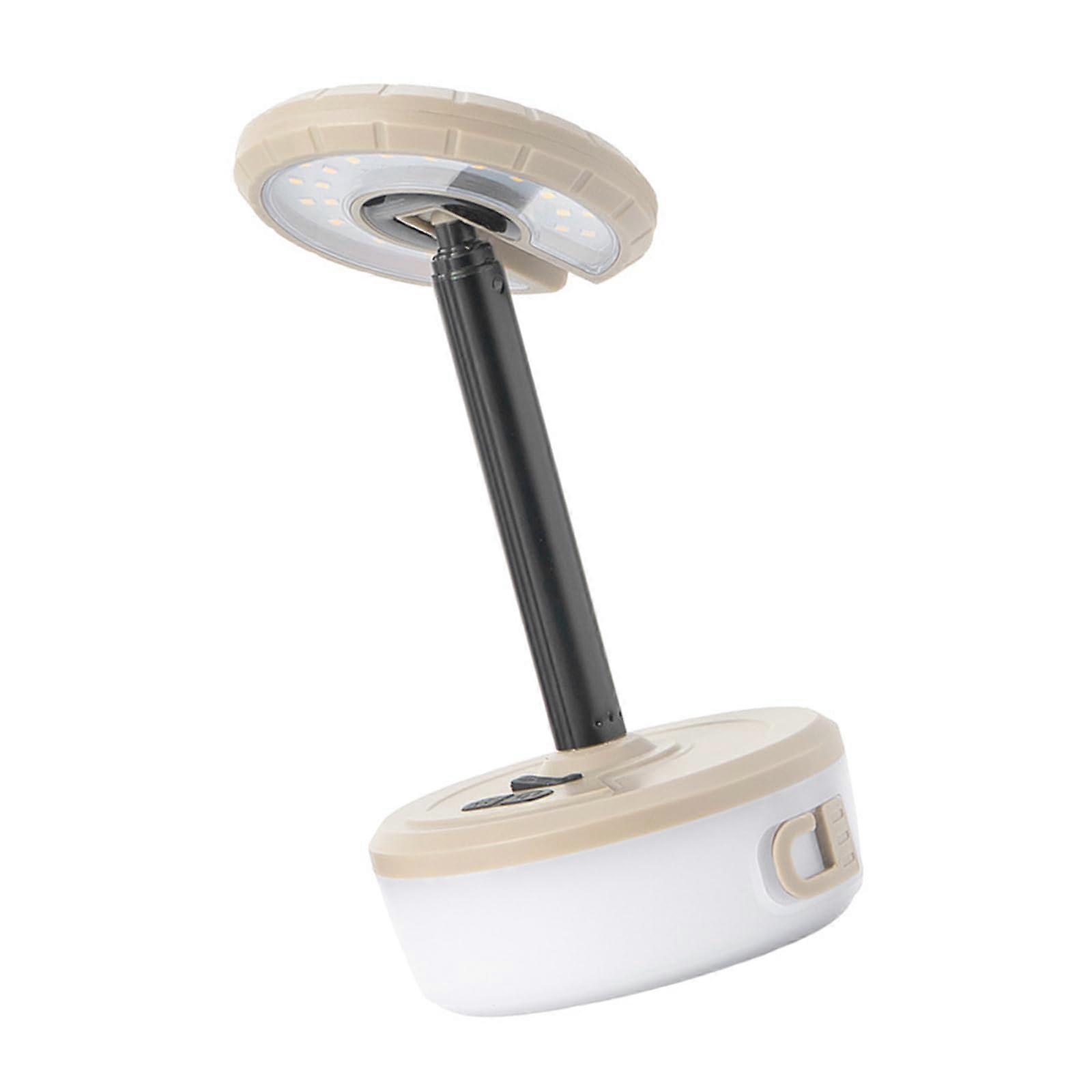 Camping Light With Ambient String Lighting, Plastic Textured Finish, Portable For Travel And Outdoor Enthusiasts