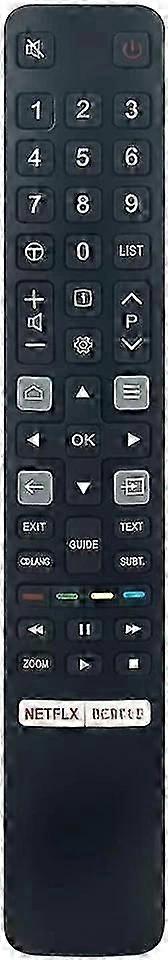Universal Remote Control for TCL TVs, Compatible with 50QLED760, 50QLED820, 55QLED760 Models, Replacement TV Remote