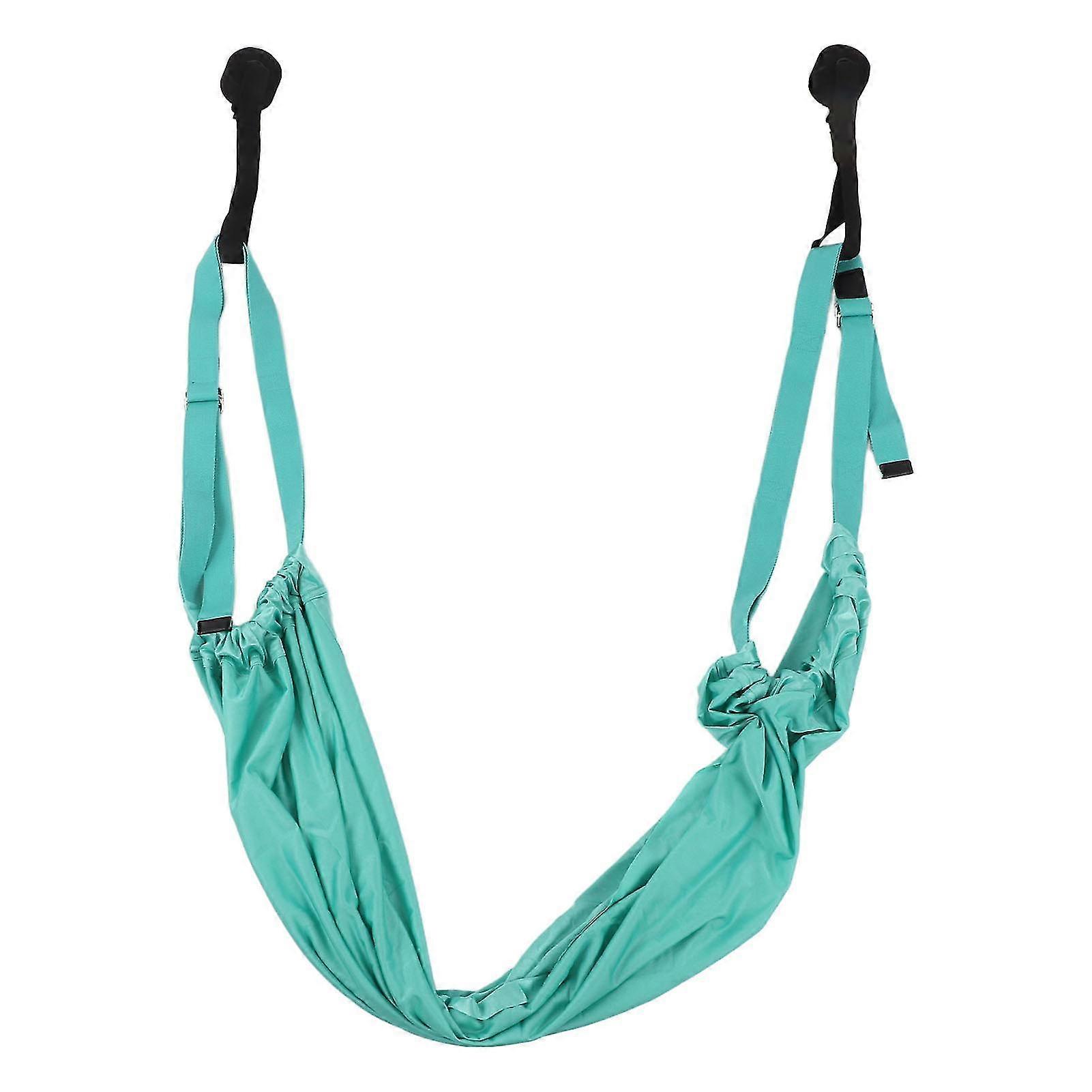 רצועת יוגה אווירית מתכווננת רצועת מתיחה גב מותניים לכל הגילאים