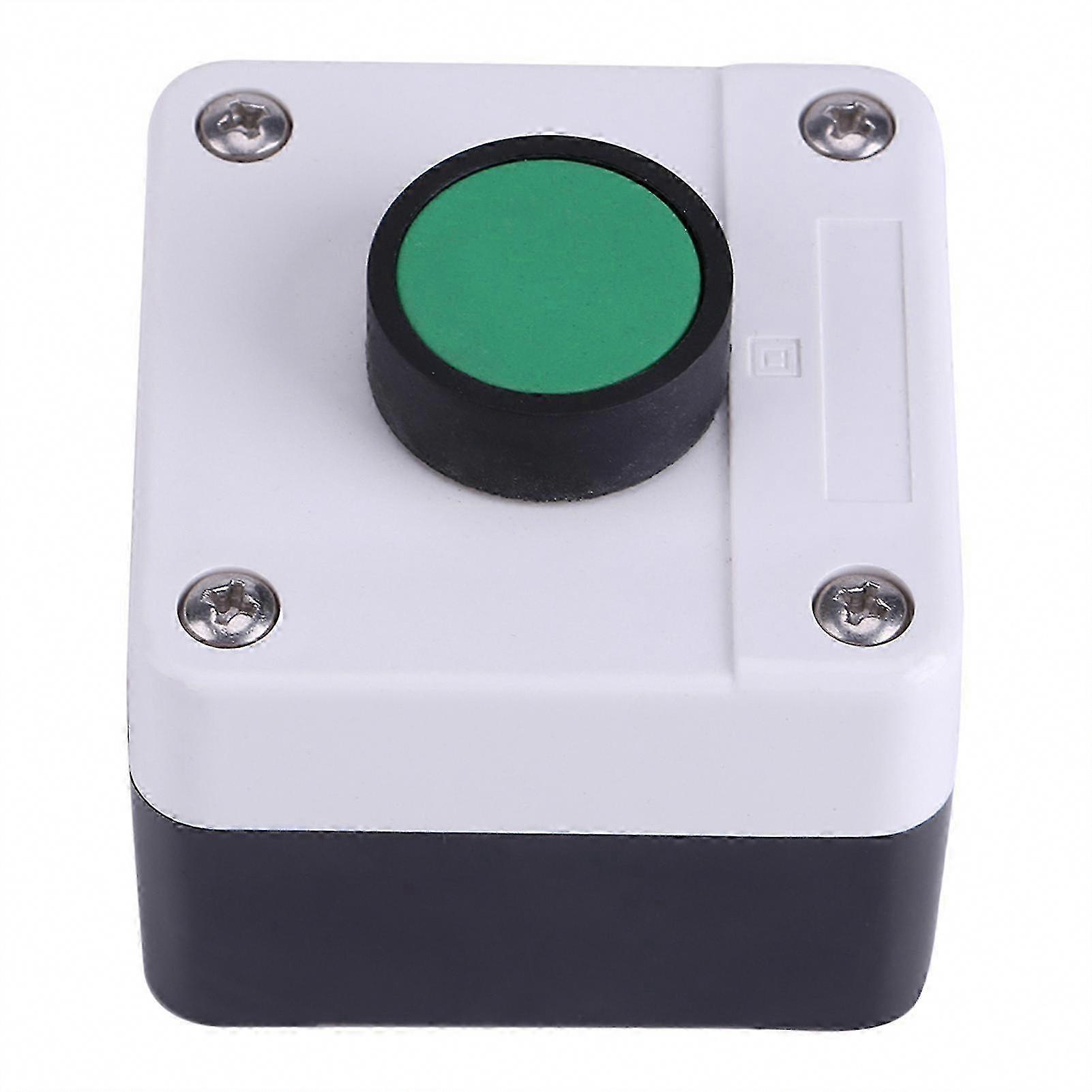 Weatherproof Gate Opener Push Button Switch - One Button Control Box for Gate Release