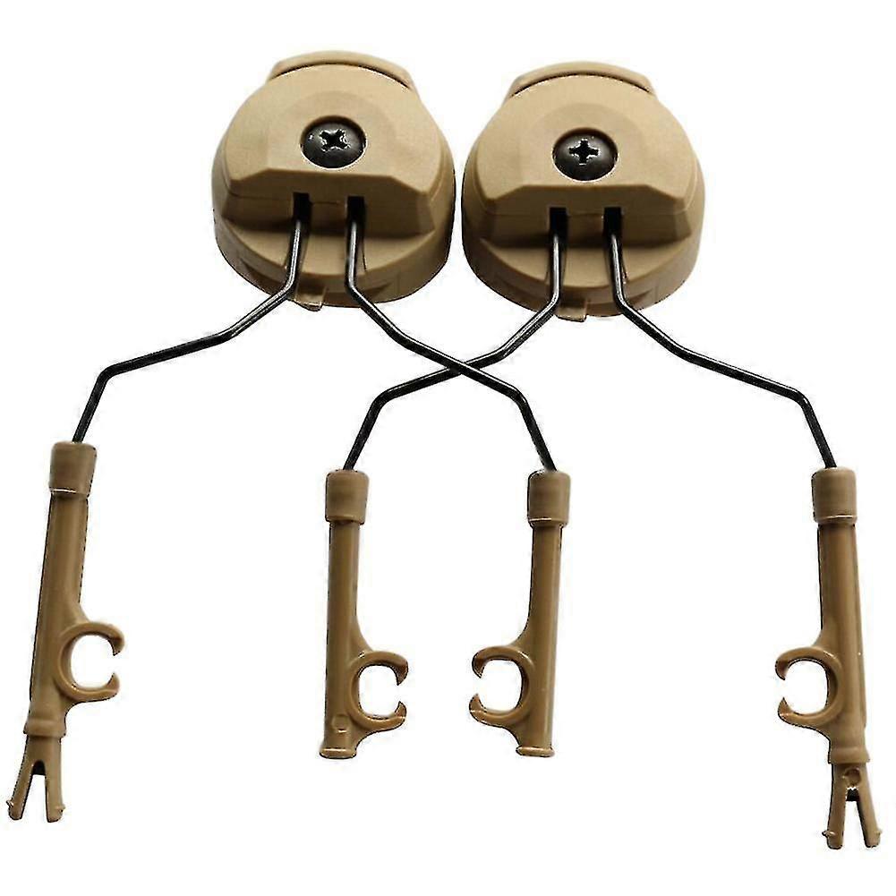 1 Pair 3m Peltor Arc Rail Adapter Attachment Kit For All Rail Ballistic Helmets-hy