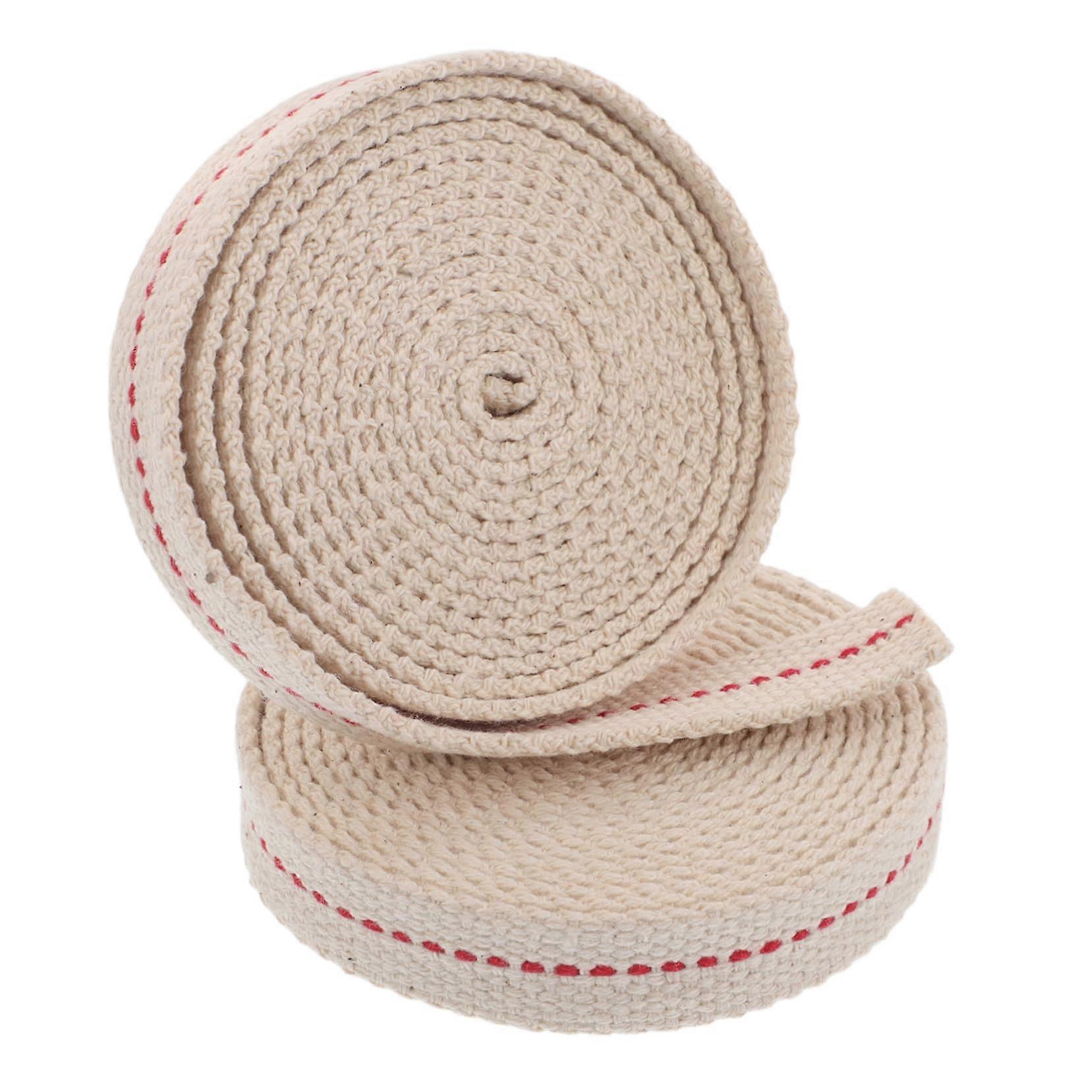 100% Pure Cotton Kerosene Lamp Wick Replacement for Outdoor Lanterns 100.00X1.50X0.10CM Flat Wick for Oil Burners