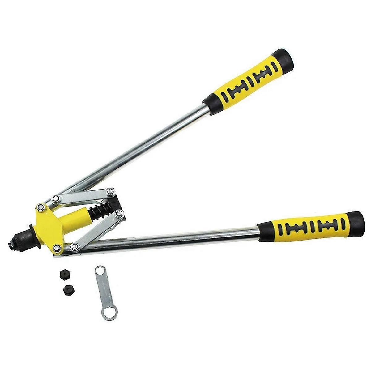 1set Double Core-Pulling Hand Riveter Manually Pull Rivet Pull Cap Willow Rivet Hand Tools