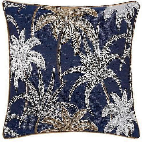 Galapagos Jacquard Piped Cushion Cover
