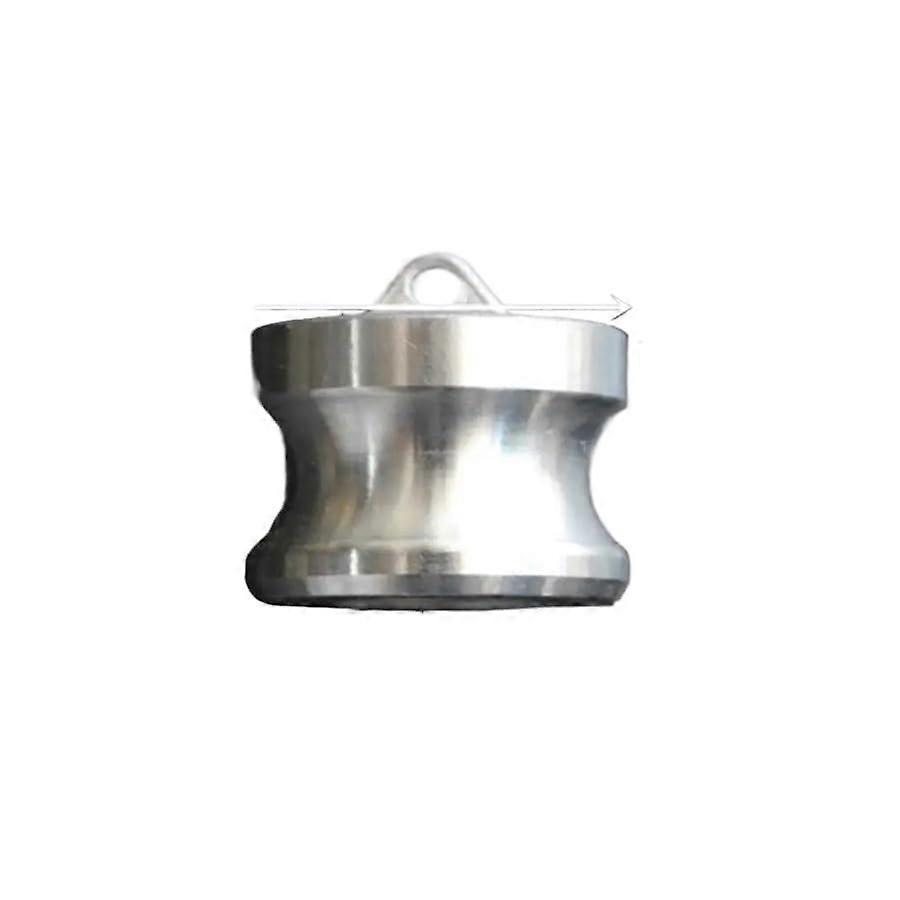 2-1/2" DP Camlock Quick Disconnect Coupling, 304 Stainless Steel, End Type, Compatible with Hose Pumps