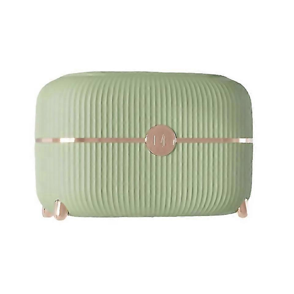 For Desktop Waste Bin With Lid Mini Storage Bin Paper Bucketgreen