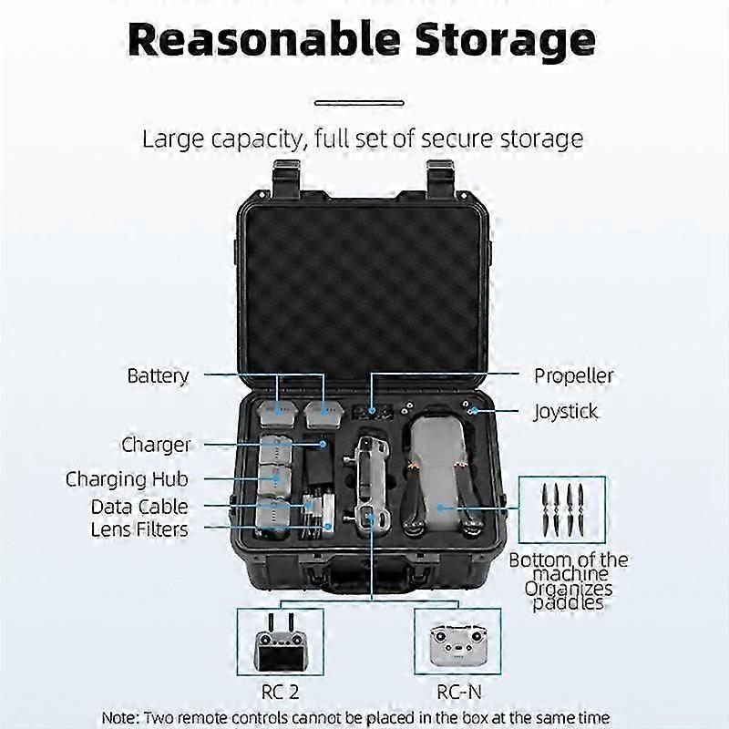 For DJI Air 3 Case Portable Handheld Explosin-Proof Box for Air 3 Box