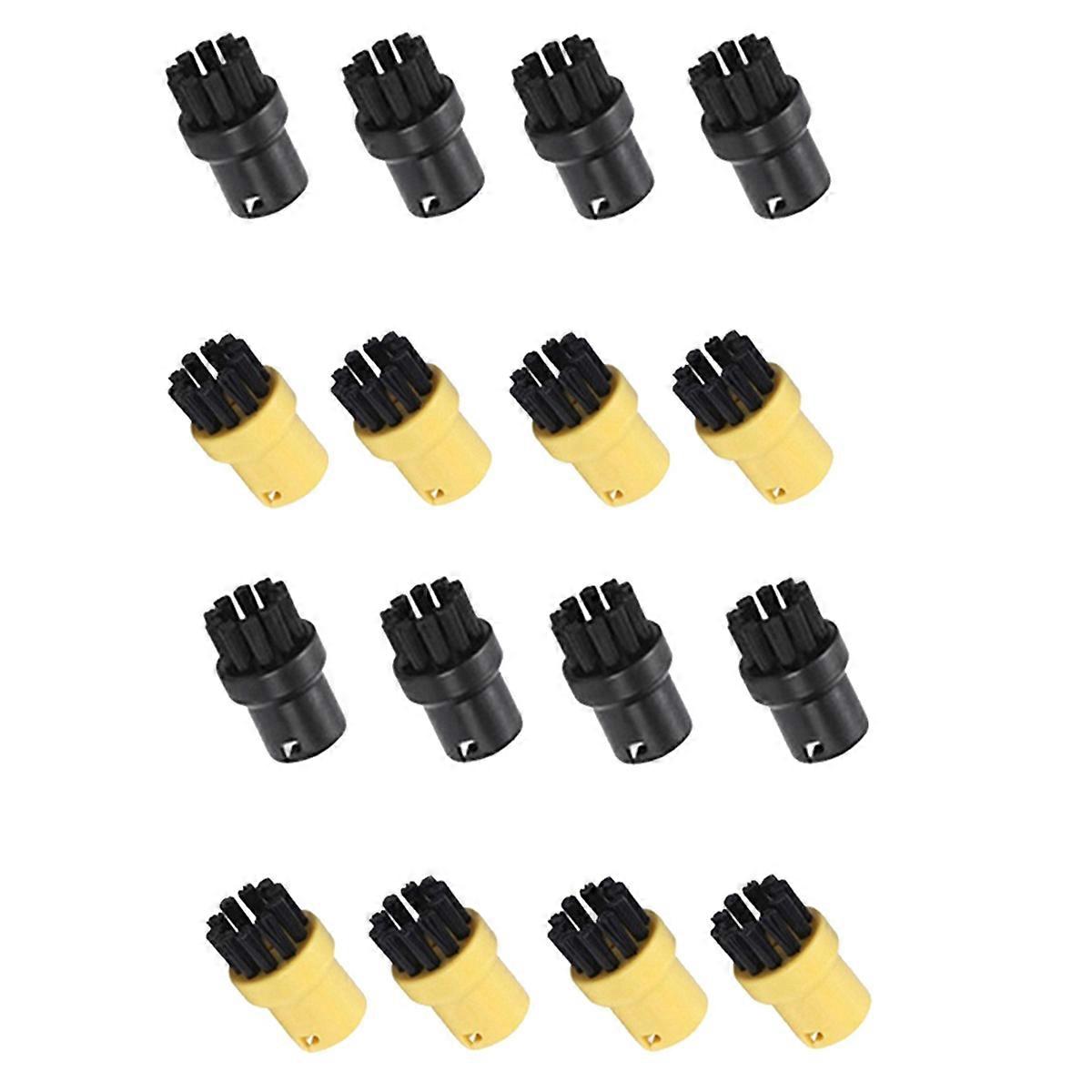 16 Pack of Hand Tool Nozzle Bristle Brushes for SC1 SC2 SC3 SC4 SC5 SC7 Steam Cleaner