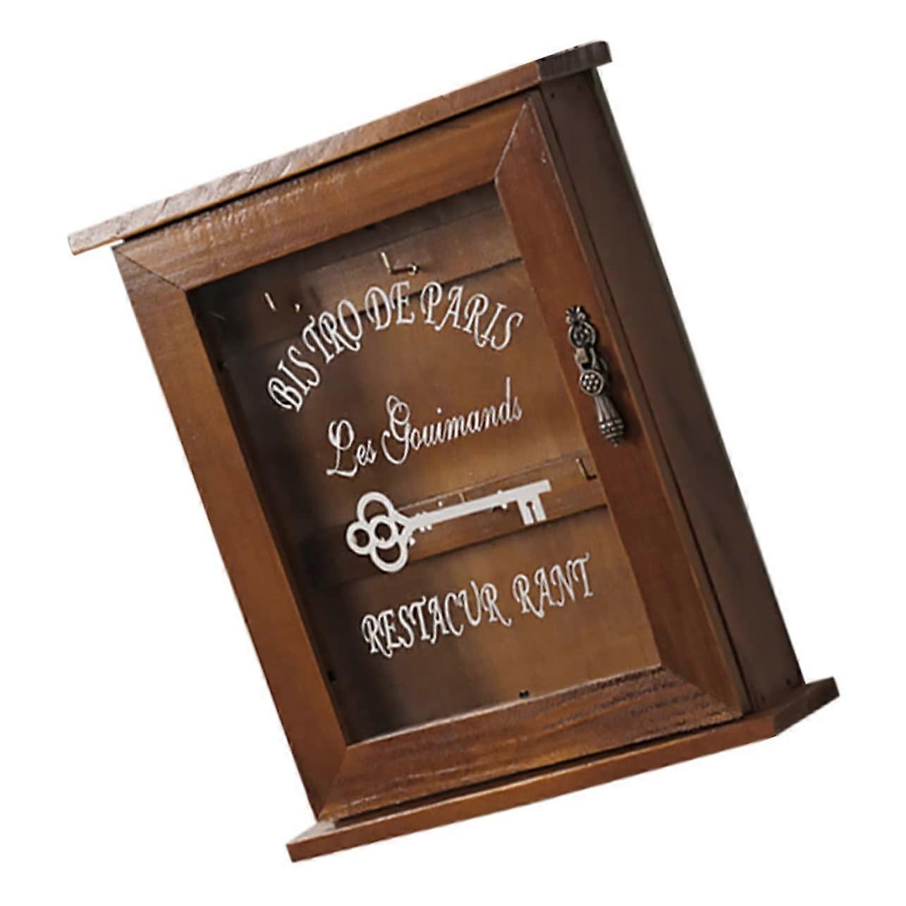 Creative Wall Hanging Key Case - Stylish Key Storage Box for Home Entryway, Multifunctional Design, Safe Material, Elegant Decor