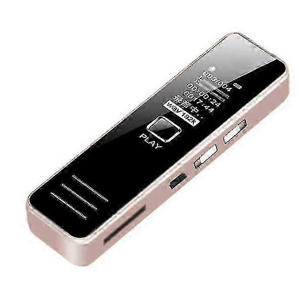 Mini voice recorder, professional high-definition noise reduction control, suitable for meetings and student classrooms(Rose gold) 2025