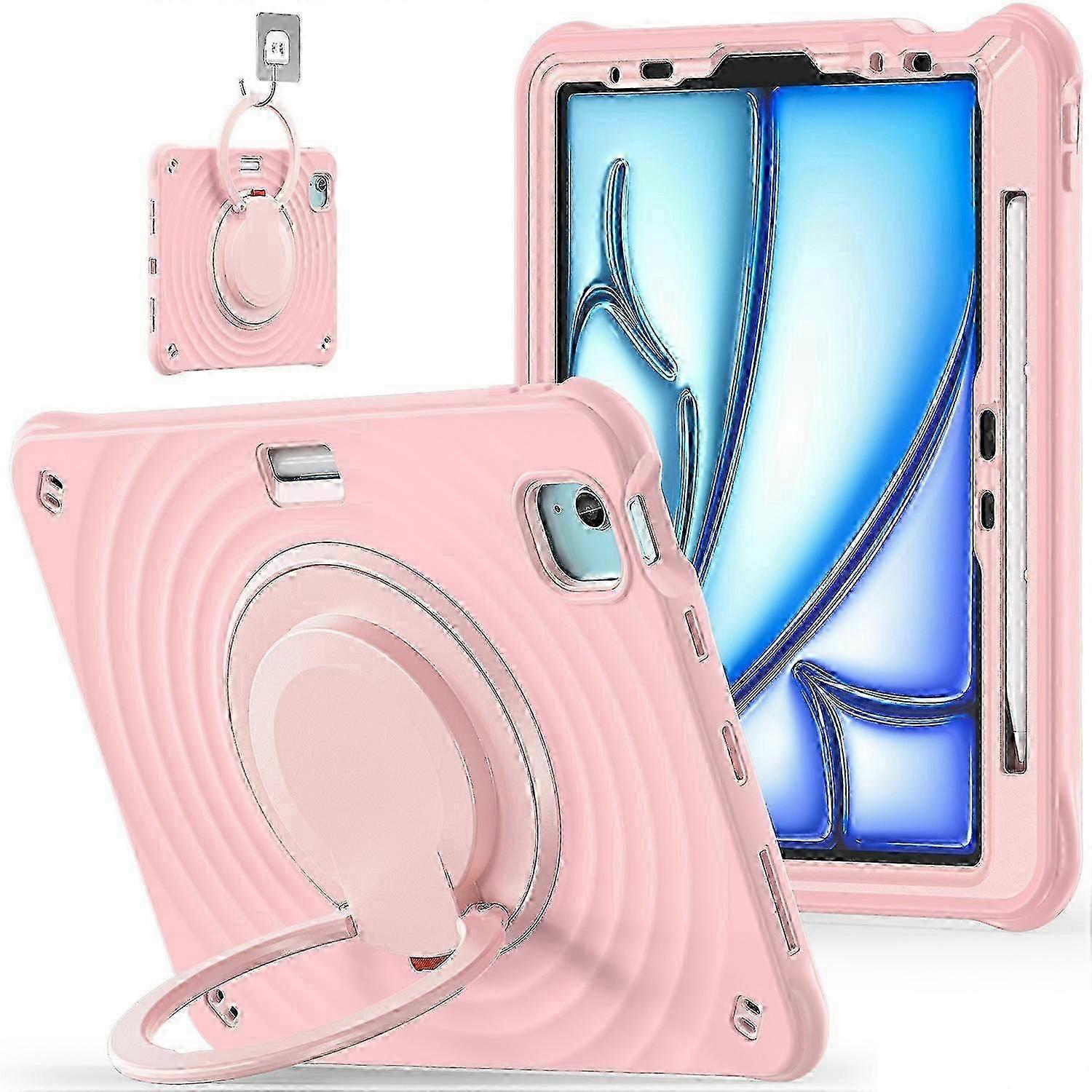 Ultra-Slim Protective Case for iPad Air 11 (2024) - British Style E...